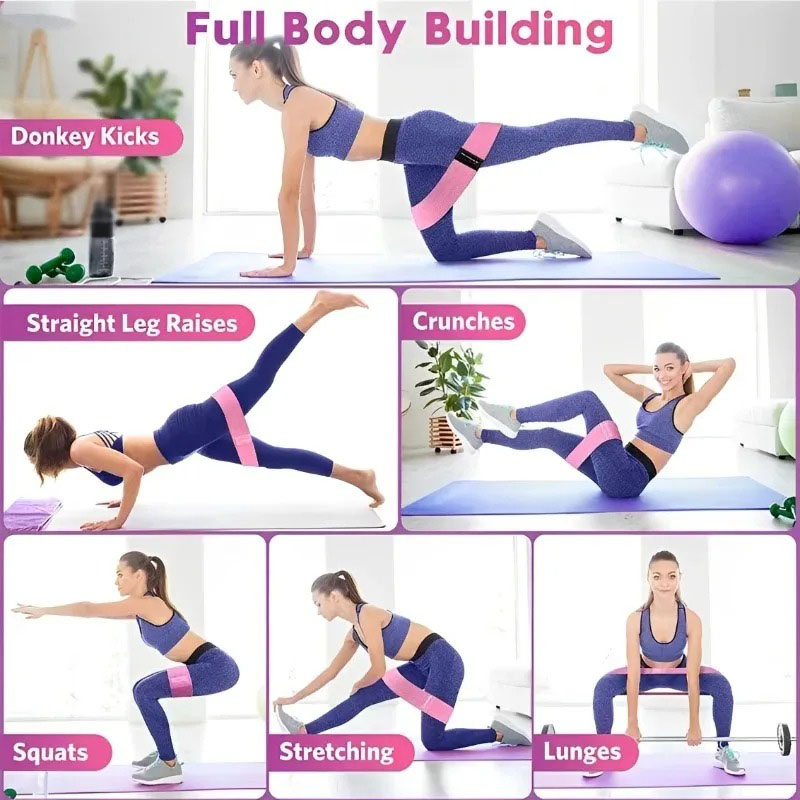 3Pcs Fabric Resistance Hip Boo - Pilates Yoga Reformer 리뷰 및 가격