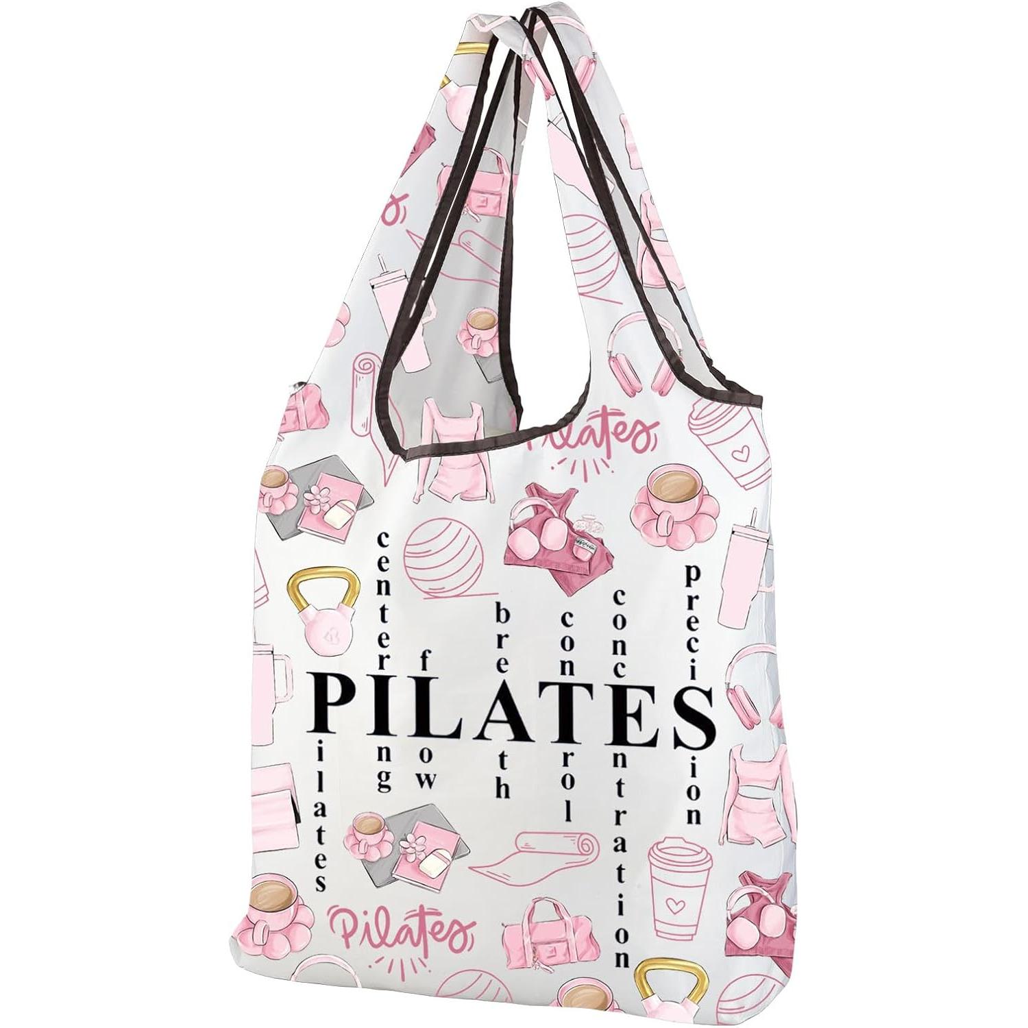 Pink Pilates Tote Bag Gifts fo - Pilates Yoga Instructor 리뷰 및 가격